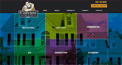 Desktop Screenshot of colvinsheating.com